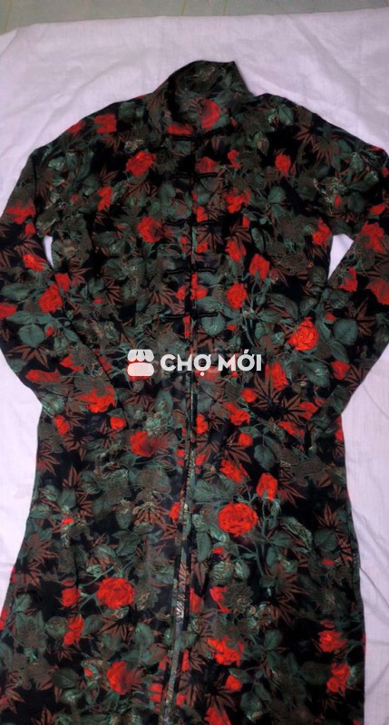 Áo dài Nữ Vải Đen, Đỏ, Xanh