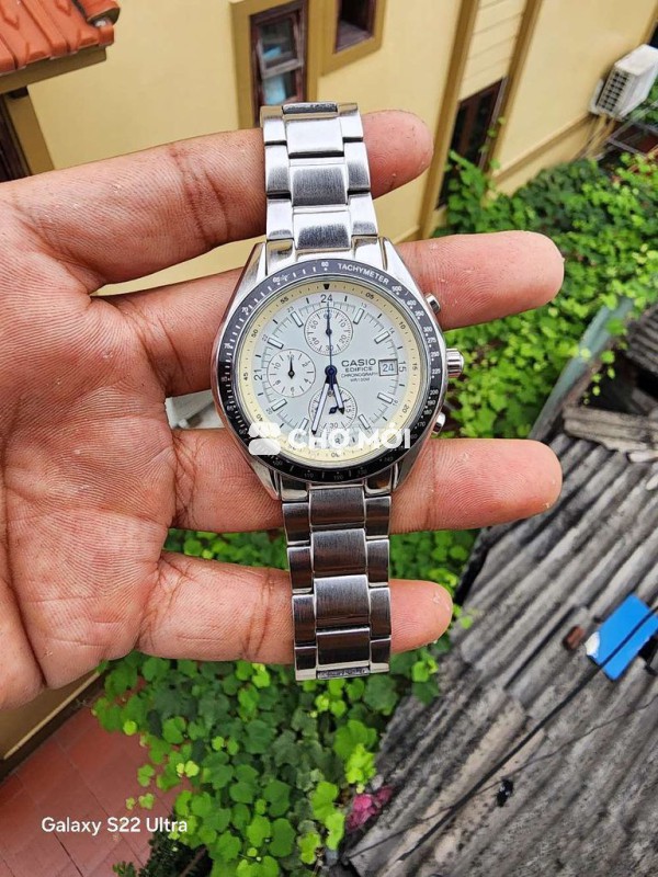 Đồng hồ Casio Edifice Nam Bạc