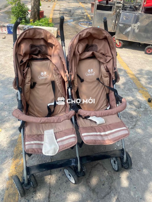 Xe đẩy đôi Zaracos Nâu đã sử dụng