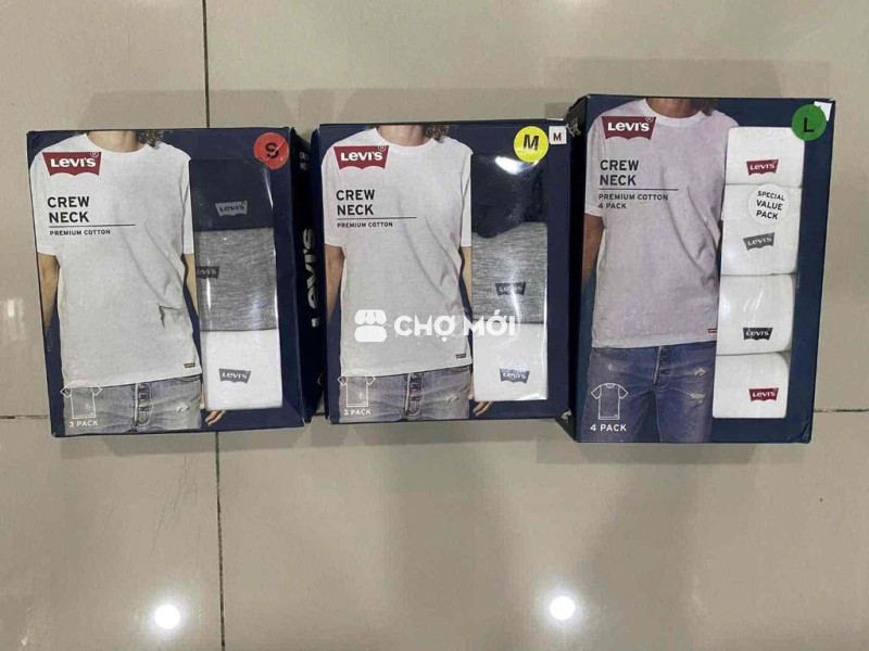 Áo thun lót Levis nam Cotton