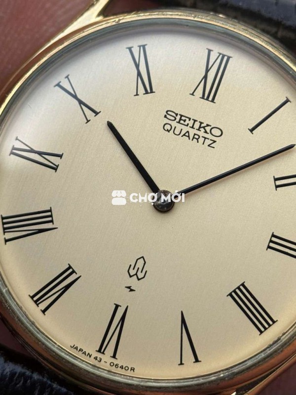 Đồng hồ Seiko la mã cổ điển thanh lịch tinh tế