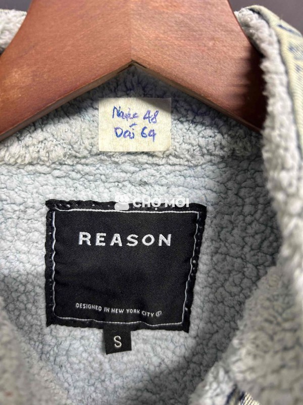 Áo khoác jean nam Cotton size S