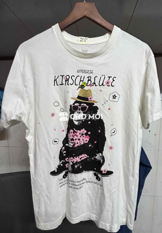 Áo thun Cotton Unisex In hình