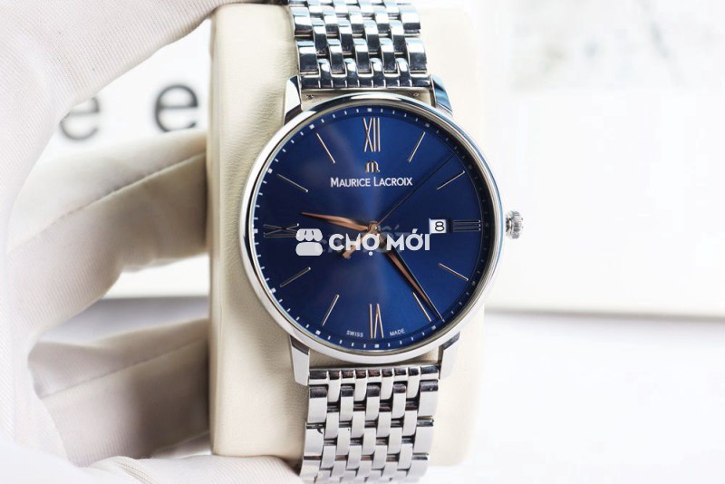 ĐH Nam Maurice lacroix eliros date mặt xanh Navy