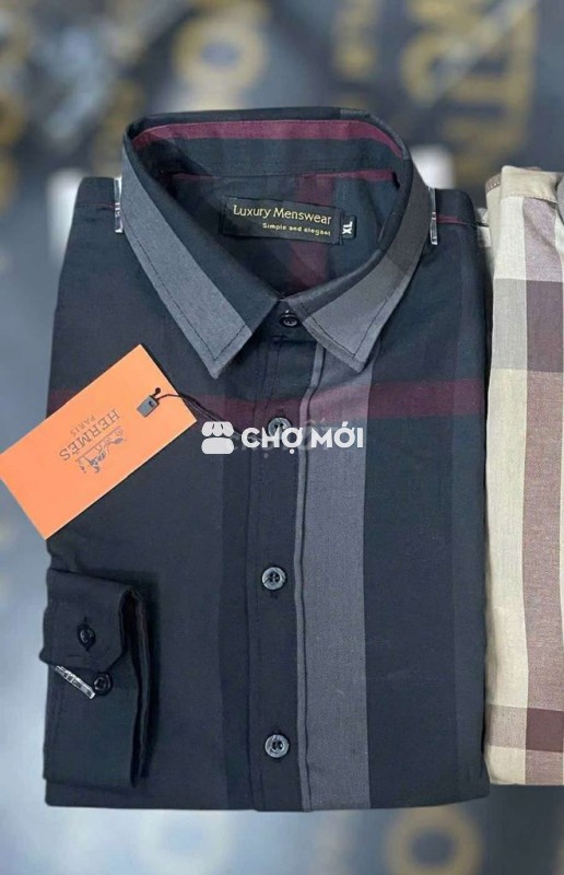 Áo sơ mi nam Cotton Polyester 3XL