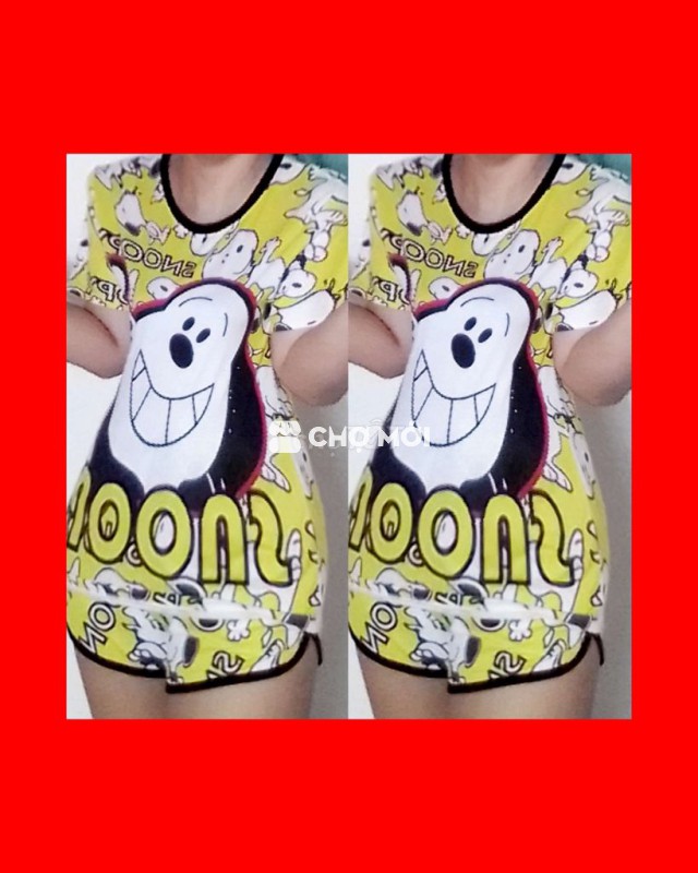 Đồ bộ lửng nữ Thun co giãn