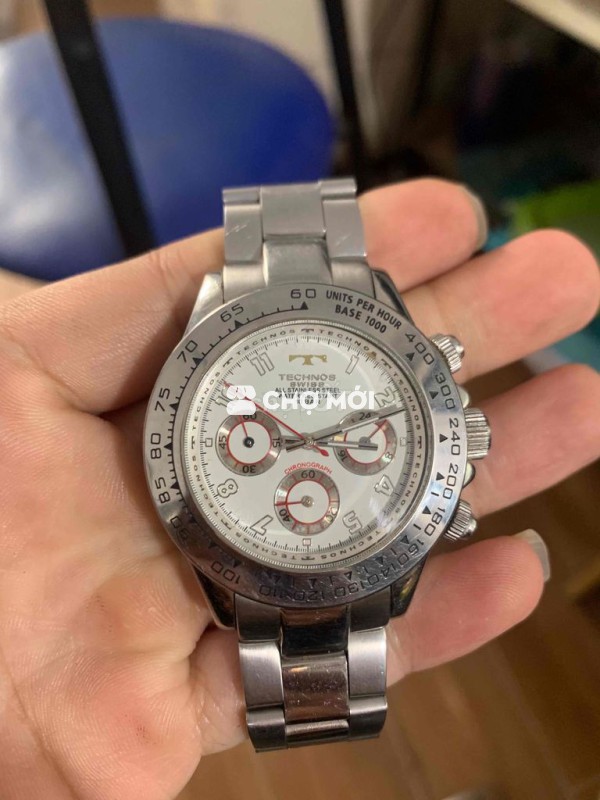 Đồng hồ Technos Nam Thép không gỉ