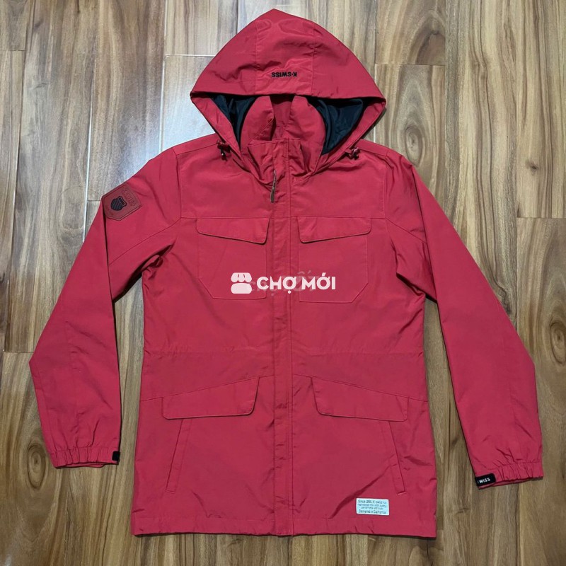 Áo khoác trekking K-SWISS Nam Đỏ