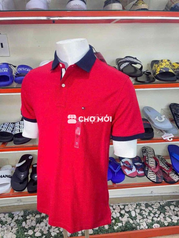 Áo Polo Tommy Hilfiger Nam Đỏ L chính hãng