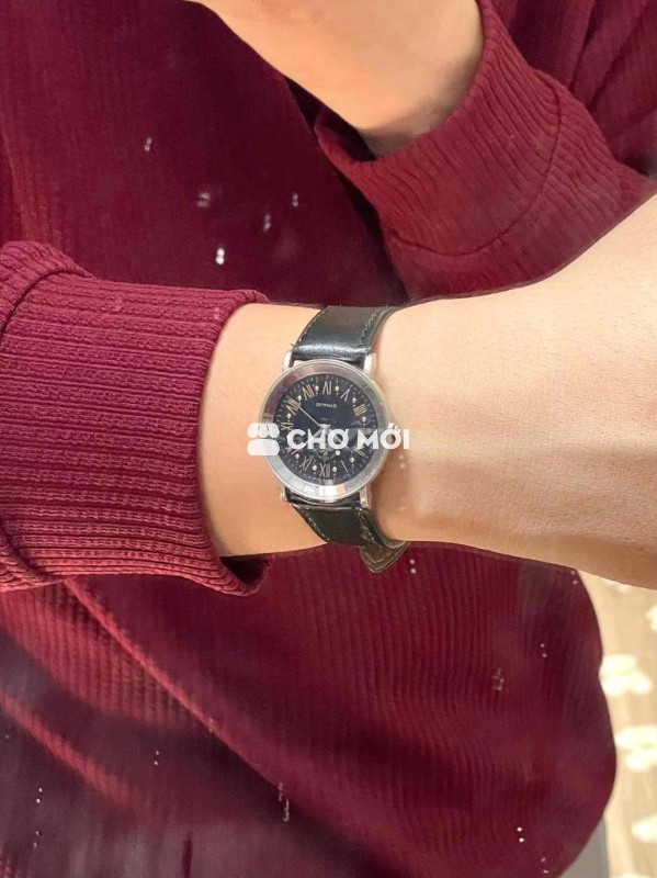 Đồng hồ HOLLYWOOD POLO Dây da Đen