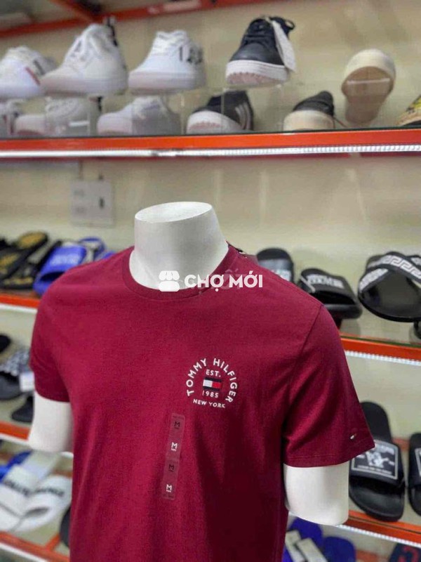 Áo thun Tommy Hilfiger Nam Đỏ đô