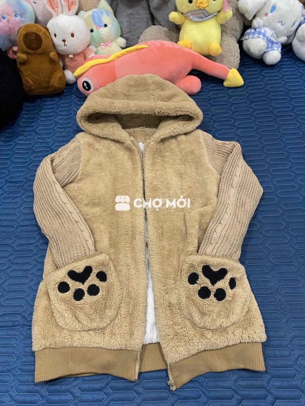 Áo khoác nữ lông cừu