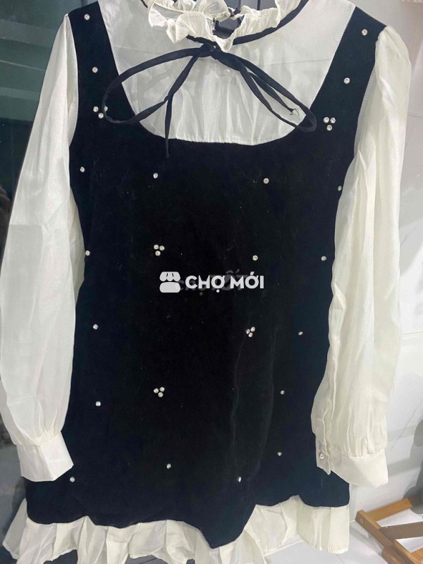 Váy nữ Freesize Đen Trắng