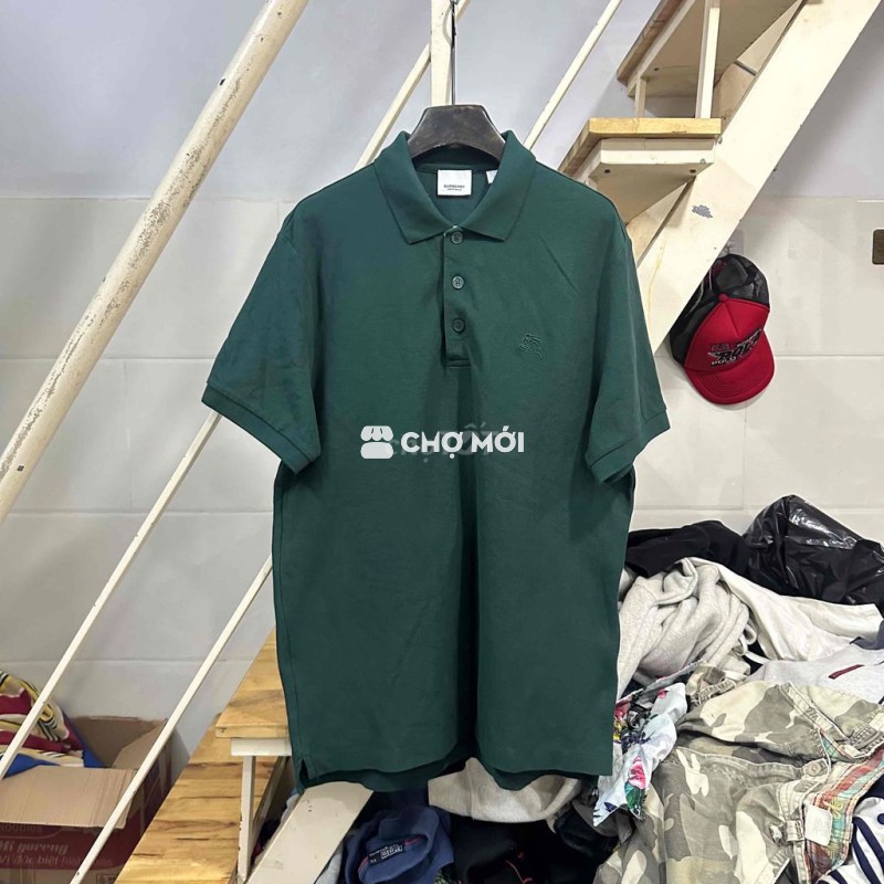 Áo polo Burberry nam xanh đậm