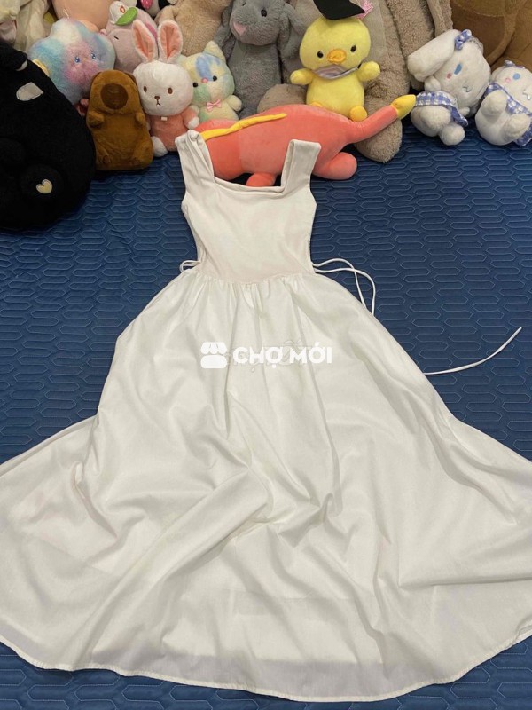 Đầm Nữ Vải mềm mại Thanh lịch