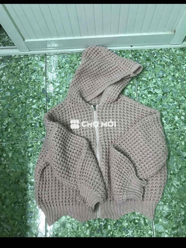 Áo khoác len nữ có mũ
