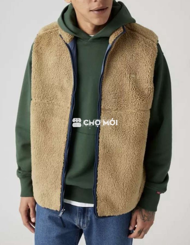 Áo gile lông Levis chính hãng. Mới