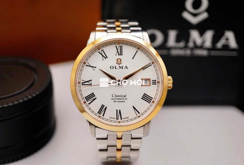 Đồng hồ OLMA Automatic Nam Thuỵ Sỹ Fullbox