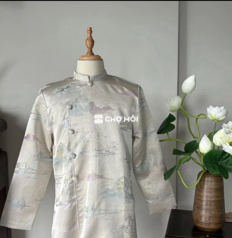 Áo dài Nam Vải size L