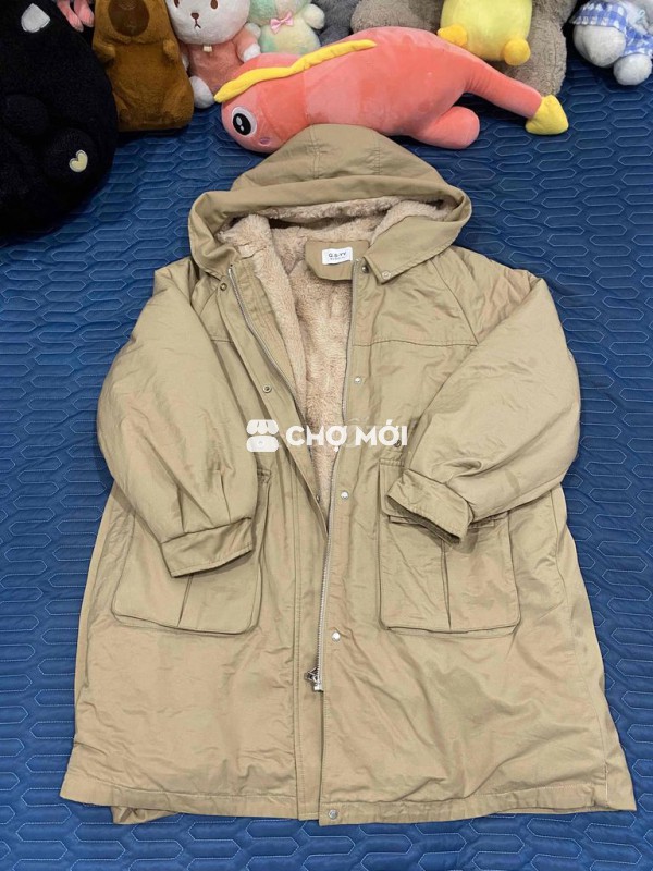 Áo khoác parka dáng dài