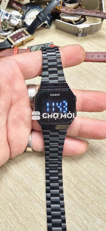 Đồng hồ Casio 3296 Đen Nhật Bản