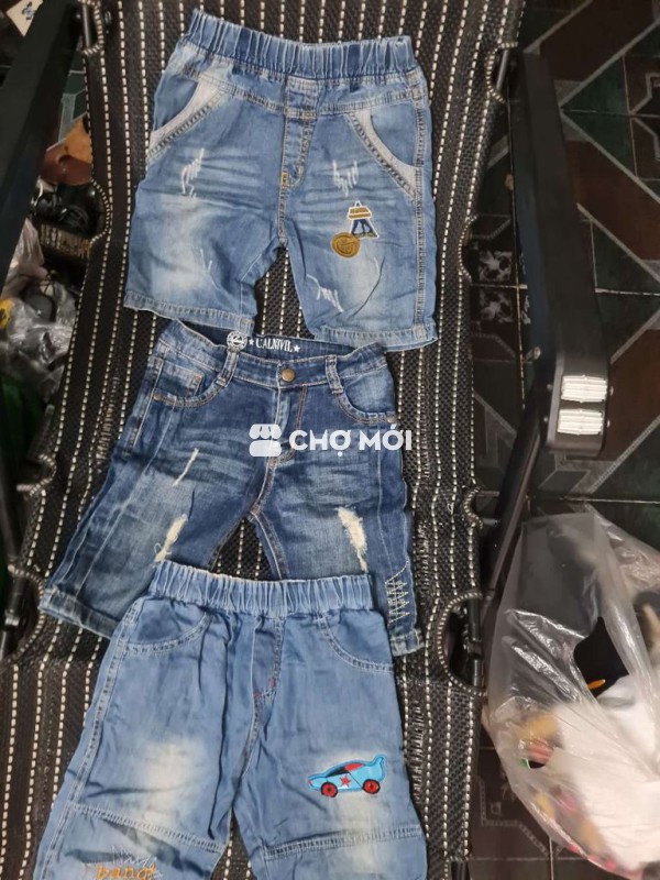 combo 6 Quần jeans cho mẹ+ bé trai Jean 4-5 tuổi