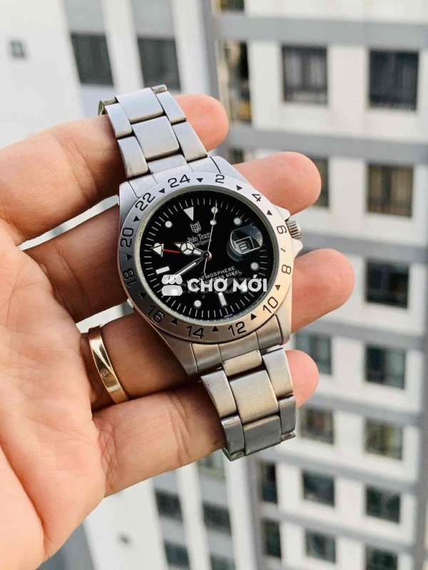 Đồng hồ Polo Team GMT Nhật zin like new chuẩn
