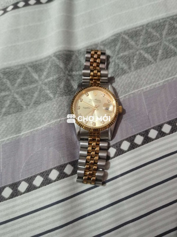 Đồng hồ đeo tay OP Nam Vàng Bạc