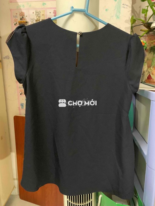 Áo kiểu Sifa nữ Đen size M