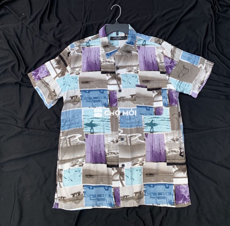 🔔Áo Sơmi NHẬT -lụa - sz 2XL 70-85kg - FREE SHIP