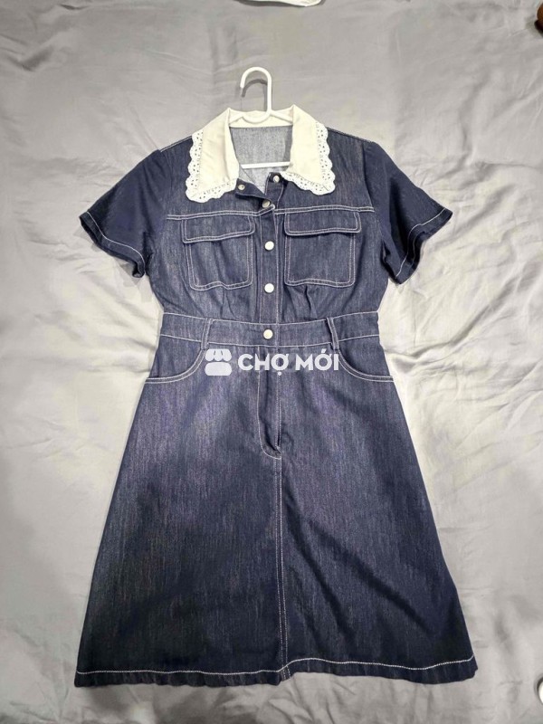 Váy Denim VegaChang Nữ size S