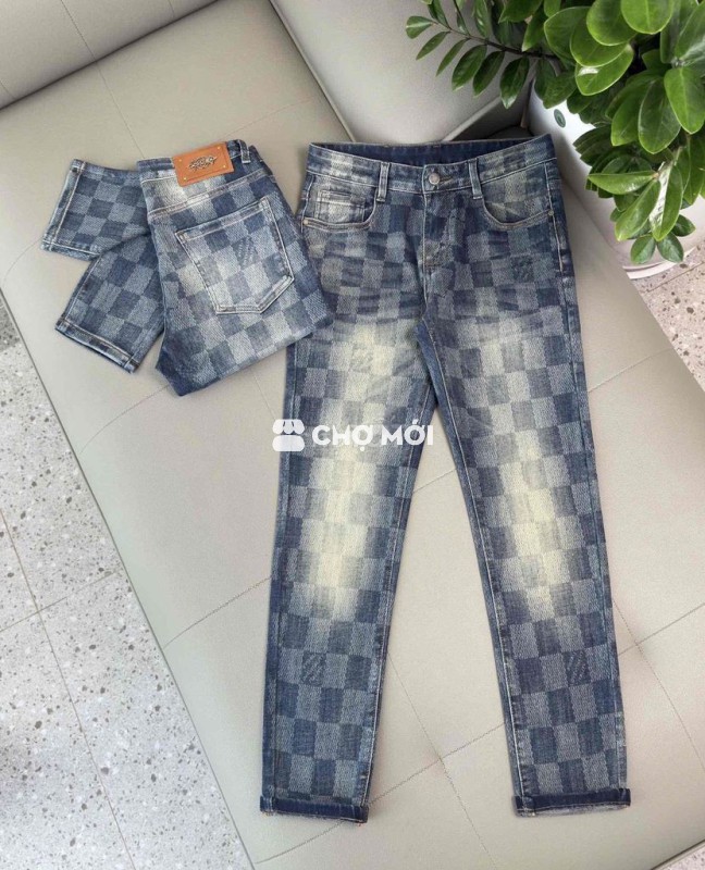 Quần Nam/ Quần Jean LV Cao Cấp