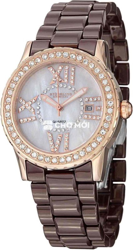 Đồng hồ Thuỵ Sỹ Stuhrling Original Nữ Nâu