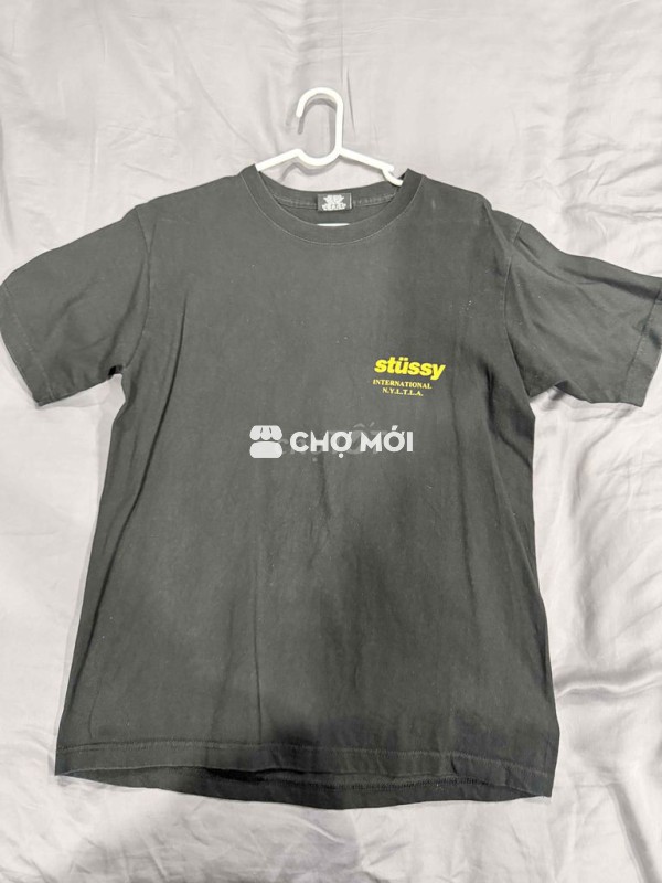Áo thun Stussy Unisex size S Đen