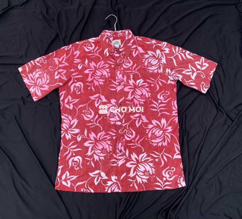 🔔Áo Sơmi HAWAII MỸ - sz 2XL 80-86kg - FREE SHIP