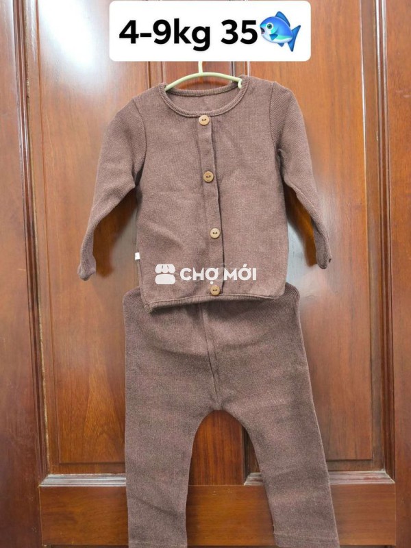 Quần áo trẻ em Unisex Nâu 4-9kg