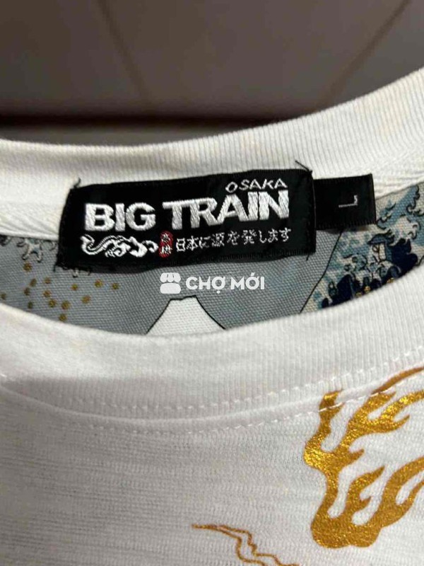 Áo thun BIG TRAIN Nam Cotton size L