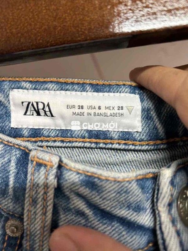 Quần jean Zara Denim EUR 38