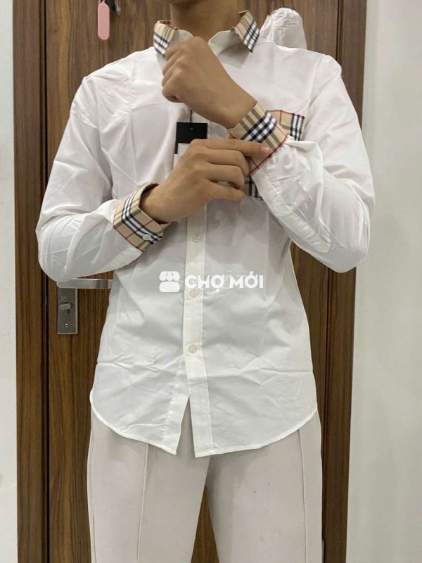 Áo sơ mi nam Burberry Cotton