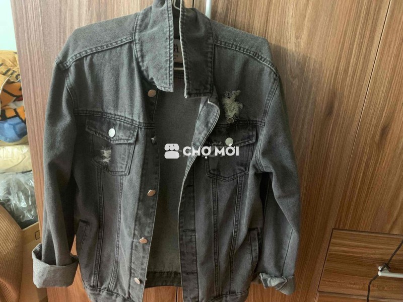 Áo khoác Jean ZARA Unisex size L