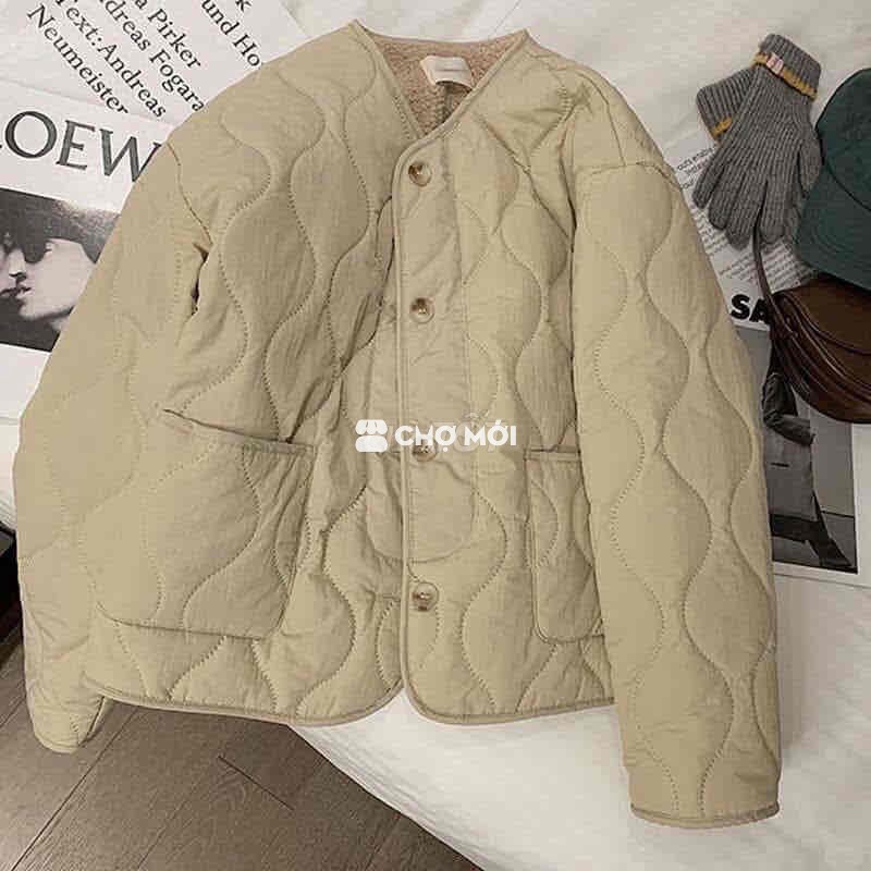 Áo khoác nữ lót lông