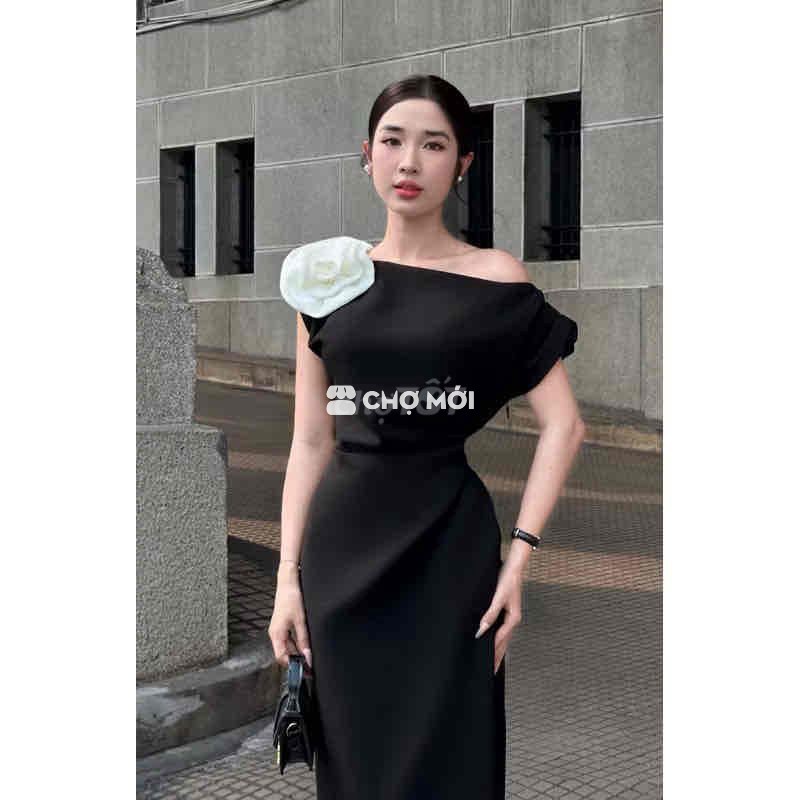 Đầm COCOMAY Nữ Bông size M Đen