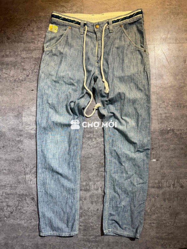 Quần jeans nam EDWIN Cotton size 30