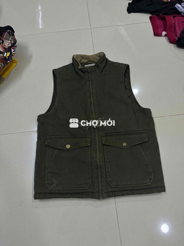 Áo gile nam đệm phao