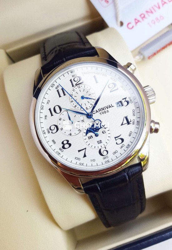 Siêu Phẩm Cực Đẹp Lịch Trăng Sao Máy Cơ Full 6 Kim