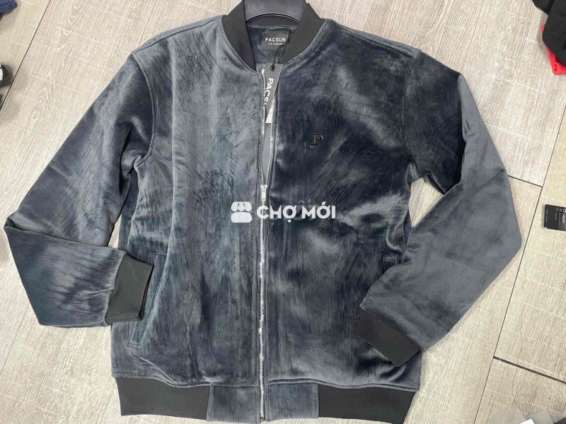 Áo khoác nam bomber Nhung 58-68kg (new)