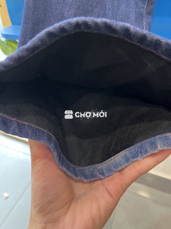 Quần jeans nam Jean xanh tím