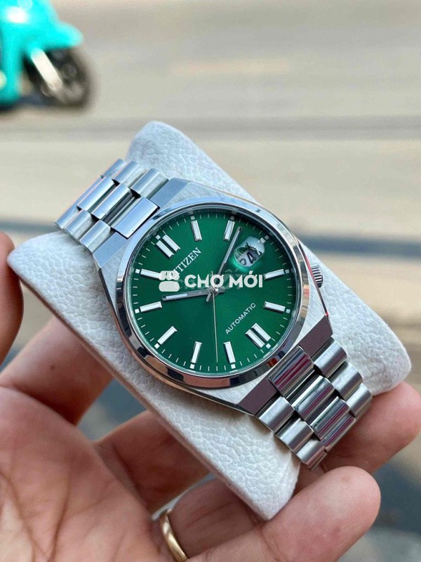 Đồng hồ Citizen Tsuyosa  dial xanh