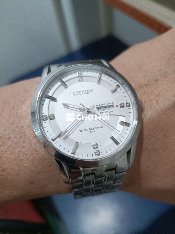 Đồng hồ Citizen nam thép không gỉ