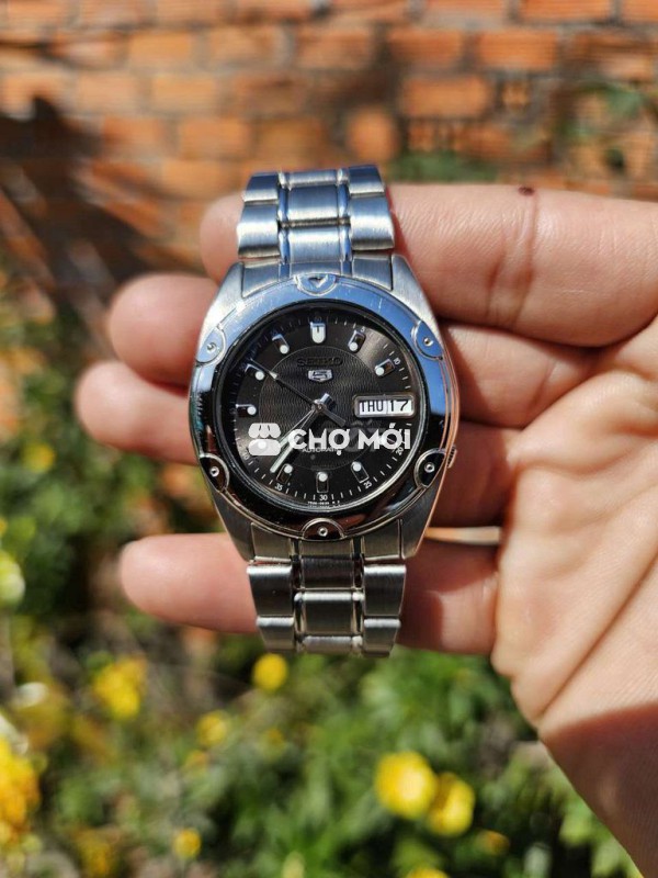 Đồng hồ Seiko 5 Nam Thép 37mm